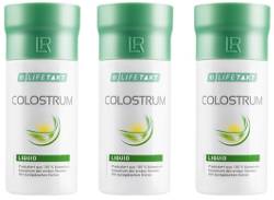 Bild mit Kolostrum Produkten aus dem LR Shop. Hier die LR Colostrum Liquids.
